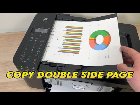 Canon PIXMA TR4720 Printer: How To Copy Double Side Page