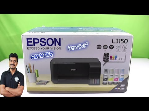 EPSON L3150 Economical Inktank Printer Unboxing,installation & Features Review