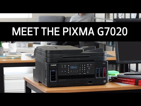 Canon PIXMA G7020 Wireless MegaTank All-In-One Printer