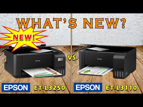 EPSON L3250 - EPSON L3110 - SPECIFICATIONS COMPARISON