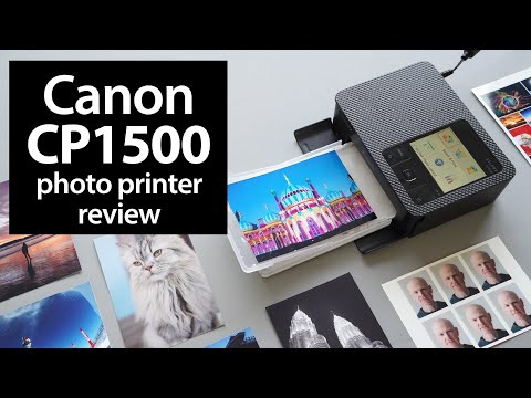 Canon SELPHY CP1500 review: BEST photo printer?