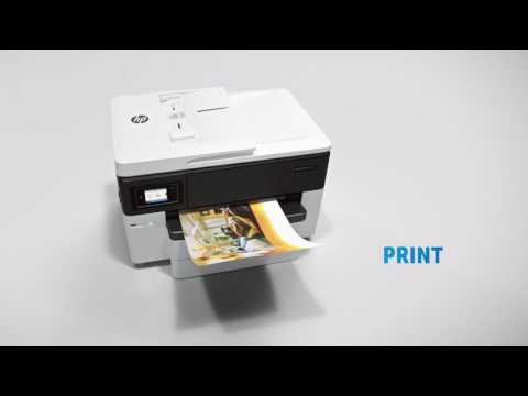 HP Officejet Pro 7740 (A3) Printer Product Video