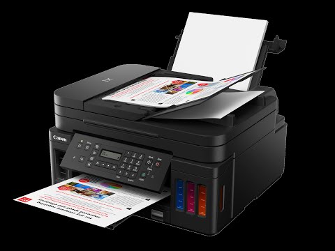 Canon PIXMA MegaTank G7020 Wireless All-In-One Inkjet Printer Copier, Scanner & Fax