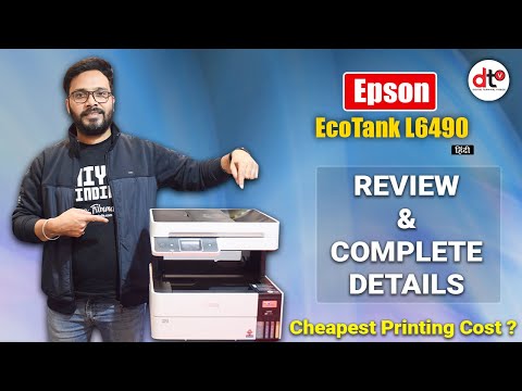 Epson EcoTank L6490 Printer - Unboxing & Complete Review