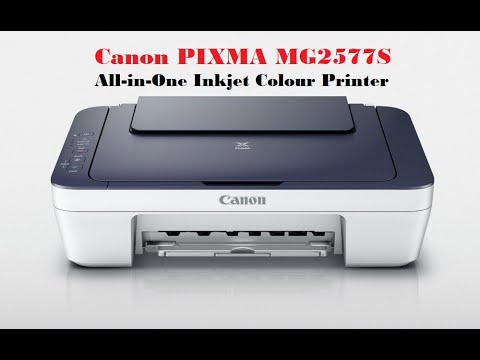 PIXMA MG2577S Canon Printer unboxing / Installation and full setup