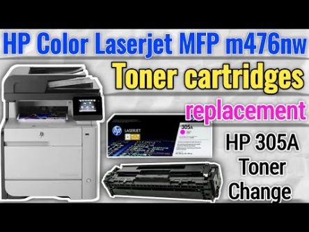 HP Color Laserjet Pro m476nw Toner Cartridges Replacement
