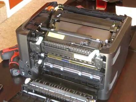 Repair the Samsung CLP-315 or CLP-310 Laser Printer Paper Jam